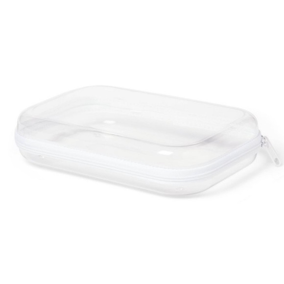 Target Up & Up clear hard side zip pencil case - Picture 1 of 1